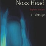couverture "les étoiles de Noss Head" tome 1 de Sophie Jomain aux éditions Rebelle : phare de Noss Head ambiance Mor aotrom