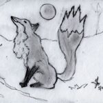 Dessin manuel, MaÎtre renard, master fox, sketch